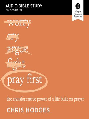 cover image of Pray First